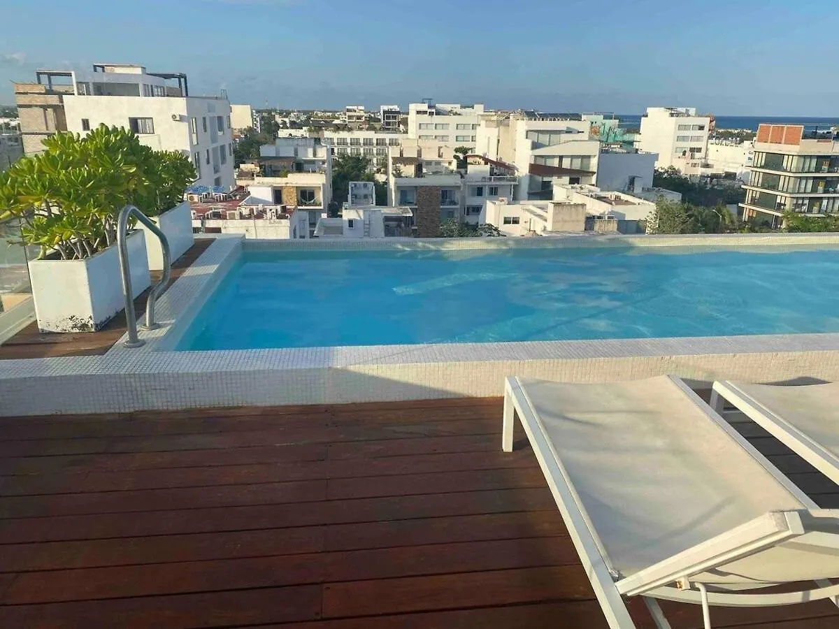 Estudio | Centrico | Piscina C/Vista Al Mar | Gym Apartment Playa del Carmen